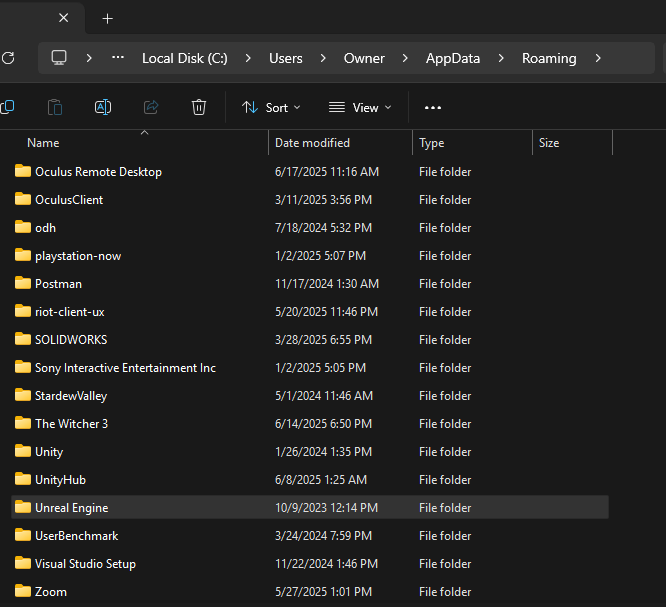AppData Folder