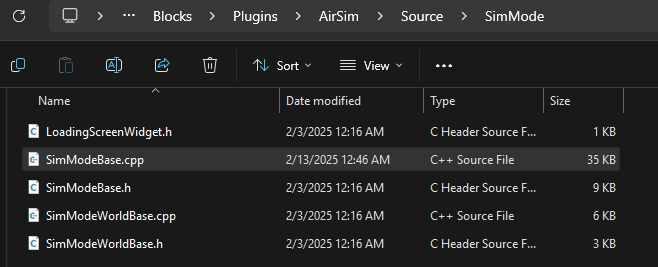 SimModeBase.cpp Location