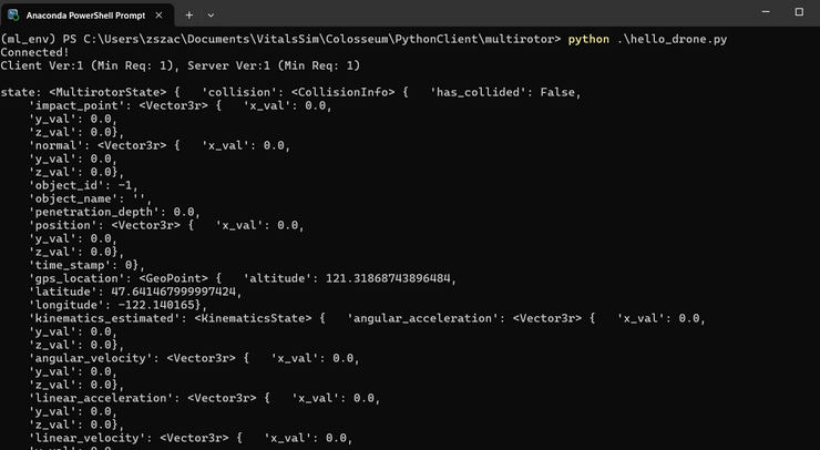 Hello Drone Script